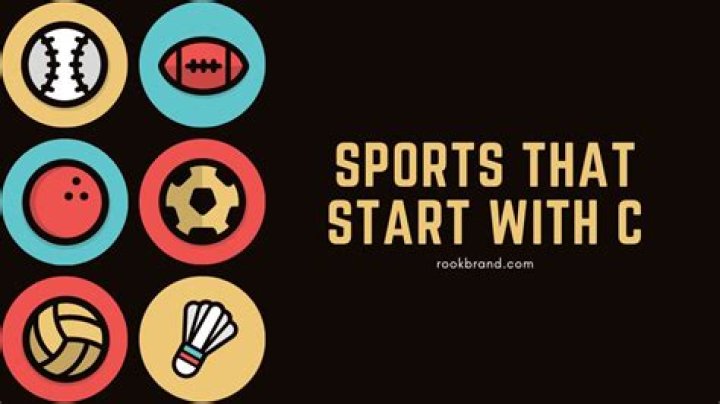 Sports That Start with C